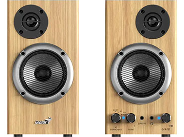 Parlantes Bluetooth® Genius SP-HF520BT 20W - Pine Wood
