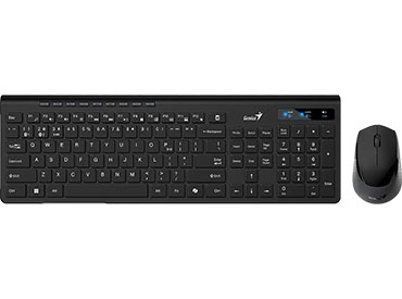 Combo Inalámbrico Bluetooth Genius SlimStar 8230 - Negro