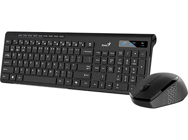 Combo Inalámbrico Bluetooth Genius SlimStar 8230 - Negro