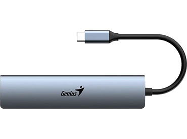 Hub USB-C 5 En 1 Con Ethernet Gigabit Genius UH-545