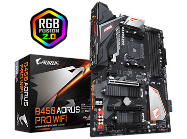 Mother Gigabyte B450 AORUS PRO WIFI Socket AM4