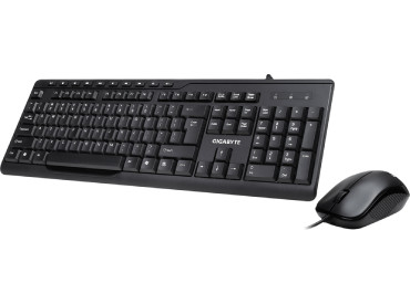 Teclado y Mouse Gigabyte KM6300 USB (Inglés)