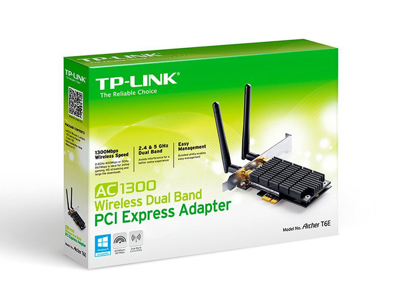 Tp-link Archer T4e Tarjeta De Red Pcie Wifi Bandadual Ac1200