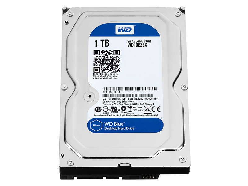 Disco Rígido WD Blue 1 TB SATA3 Buffer (WD10EZEX) Computer Shopping