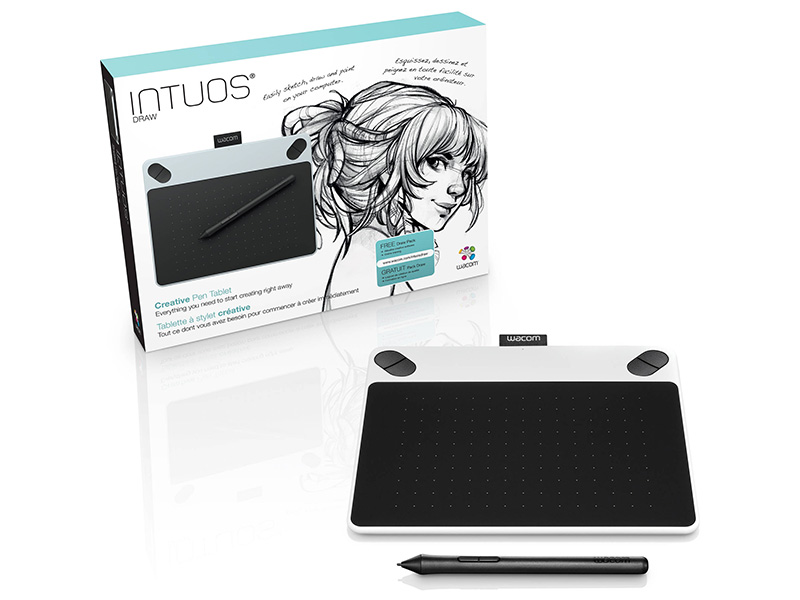 Tableta Digitalizadora Wacom Intuos Draw Small - CTL490DW - Computer  Shopping