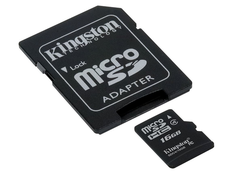 Expresamente Locura Walter Cunningham Tarjeta de Memoria Kingston MicroSDHC 16 GB con Adaptador - Computer  Shopping