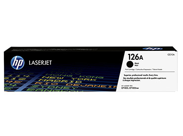 Tóner negro HP 126A LaserJet (CE310A) Original