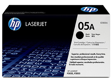 Tóner negro HP 05A LaserJet (CE505A) Original