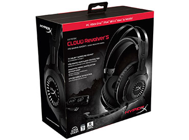 Auriculares con Micrófono Kingston HyperX™ Cloud Revolver™ S - Gun Metal