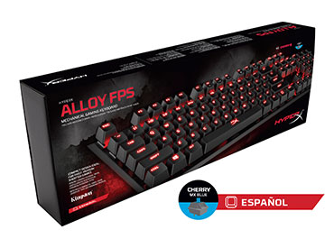 Teclado Mecánico Kingston HyperX™ Alloy FPS - Cherry MX Blue