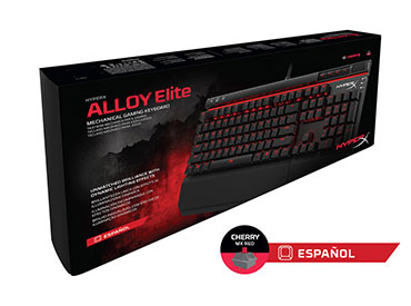 Teclado Mecánico Kingston HyperX™ Alloy Elite - Cherry MX Red