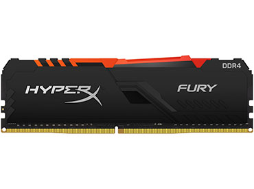 Memoria Ram Kingston HyperX Fury DDR4 RGB 8GB 2666MHz