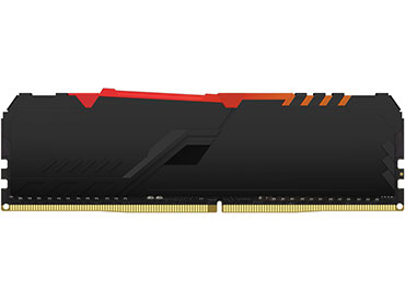 Memoria Ram Kingston HyperX Fury DDR4 RGB 8GB 2666MHz