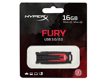 Pen Drive Kingston HyperX FURY 16GB USB 3.0