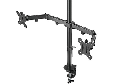 Soporte triple de escritorio para pantallas planas 13" a 32" Intelaid (IT-DB21E)