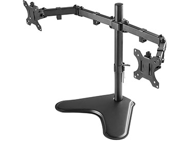 Soporte doble de escritorio para pantallas planas 13" a 32" Intelaid (IT-DB88VD)