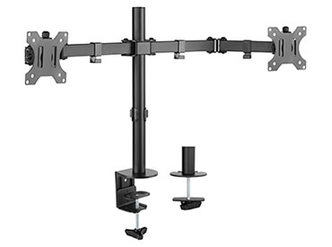 Soporte doble de escritorio para pantallas planas 13" a 32" Intelaid (IT-DB91E)