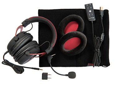 Auriculares con Micrófono Kingston HyperX™ Cloud II - Rojos 