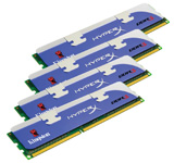 Memoria RAM Kingston HyperX Blu DDR3 16Gb (Kit 4x4) 1600MHz