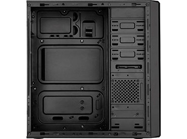 Gabinete KIT Kelyx LC727-14 con fuente 500W - Incluye Mouse, Teclado y Parlantes