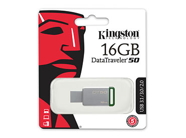 Pen Drive Kingston DataTraveler 50 16GB USB 3.1 Gen 1