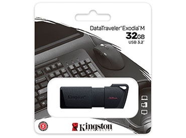 Pen Drive Kingston DataTraveler® Exodia™ M 32GB USB 3.2 Gen 1