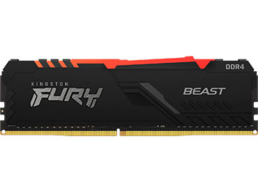 Memoria Ram Kingston FURY Beast DDR4 RGB 8GB 3000MHz