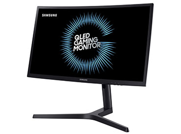 Monitor QLED Samsung Curvo 24" G73 Full HD 144Hz con AMD FreeSync