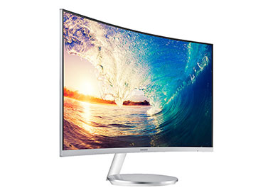 Monitor LED Samsung Curvo 27" LC27F591 con Active Crystal Color