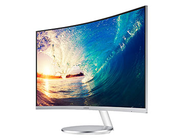 Monitor LED Samsung Curvo 27" LC27F591 con Active Crystal Color