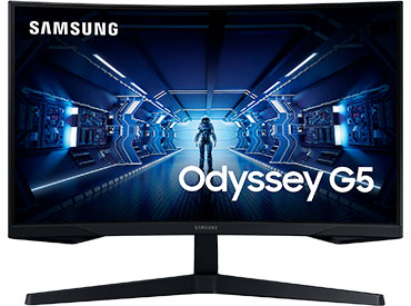 Monitor Samsung Curvo Odyssey G5 de 27" WQHD 144Hz