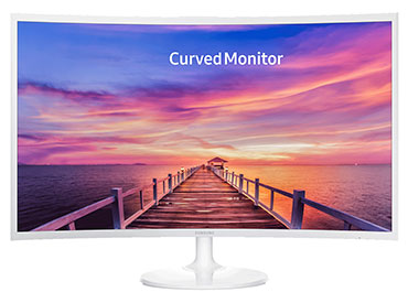 Monitor LED Samsung Curvo 32" LC32F391 con Active Crystal Color
