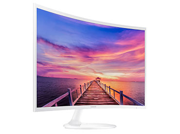 Monitor LED Samsung Curvo 32" LC32F391 con Active Crystal Color