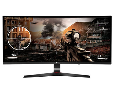 Monitor LED LG Curvo 34" 34UC79G-B IPS UltraWide® Full HD 144Hz