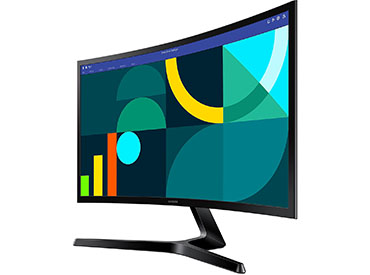 Monitor Curvo Samsung 24" D366 Full HD 100Hz - HDMI - VGA