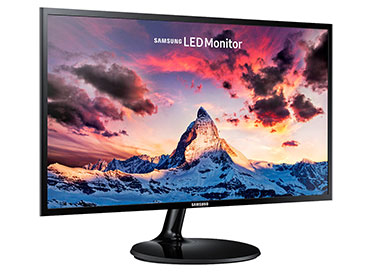 Monitor LED Samsung 24" LS24F350 Full HD con diseño Super Slim