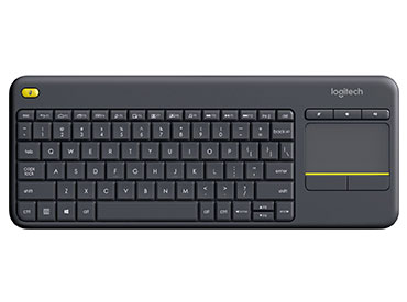 Teclado Logitech Wireless Touch K400 Plus