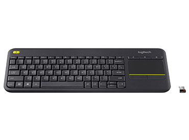 Teclado Logitech Wireless Touch K400 Plus