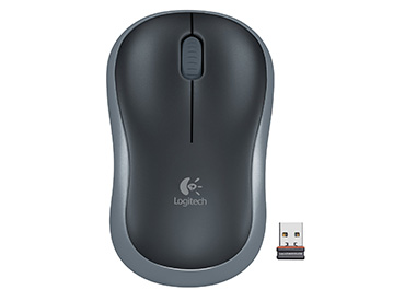 Mouse Logitech Wireless M185 Gris Oscuro