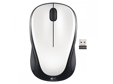 Mouse Logitech Wireless M317 Cristal White