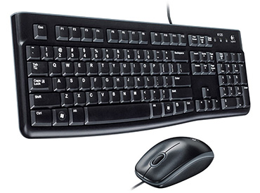 Logitech Desktop Combo MK120 Teclado y Mouse USB