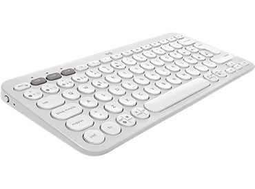 Teclado Bluetooth® Logitech Pebble Keys 2 K380s - Blanco