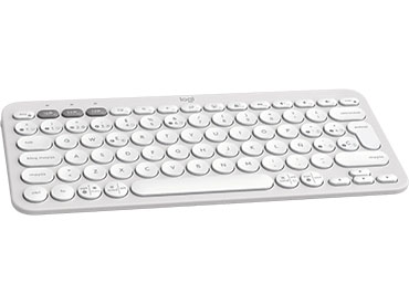 Teclado Bluetooth® Logitech Pebble Keys 2 K380s - Blanco
