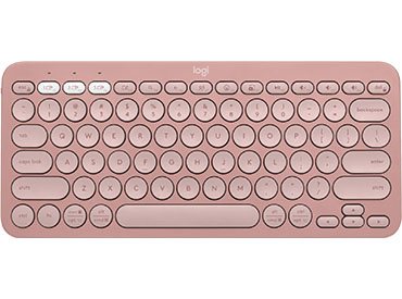 Teclado Bluetooth® Logitech Pebble Keys 2 K380s - Rosado