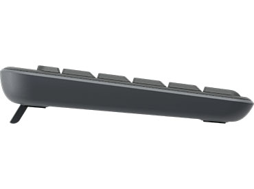 Teclado Compacto Inalámbrico Bluetooth® Logitech K250 - Grafito