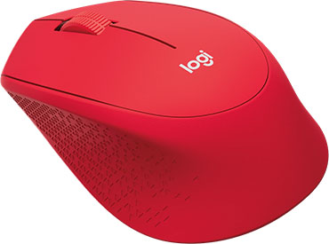 Mouse inalámbrico Logitech M280 Rojo