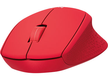 Mouse inalámbrico Logitech M280 Rojo