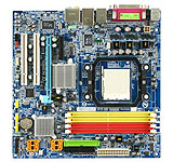 Mother Gigabyte GA-MA69VM-S2 con Video ATI Radeon X1200, Sonido y Red 1Gbps