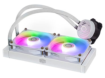 Cooler para CPU Cooler Master MasterLiquid 240L Core ARGB White