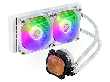 Cooler para CPU Cooler Master MasterLiquid 240L Core ARGB White